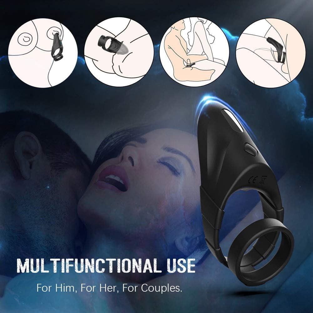 10 Kinds Of Vibrating Penis Ring —— Double Ring